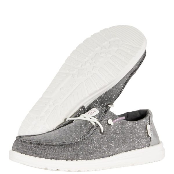 Wendy Metallic Sparkle - Charcoal