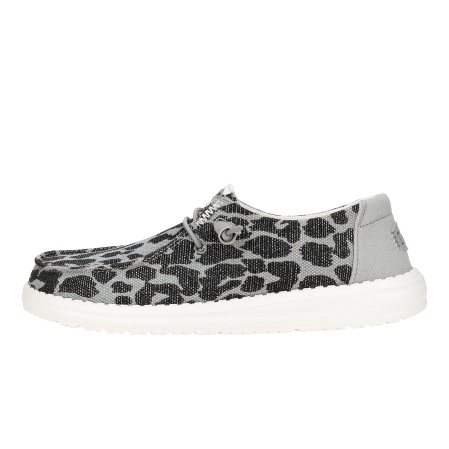 Wendy Leopard Sparkle - Black/Grey