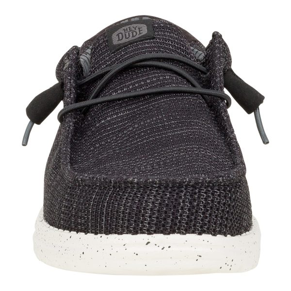 Wally Stretch Sox Wide - Black/White