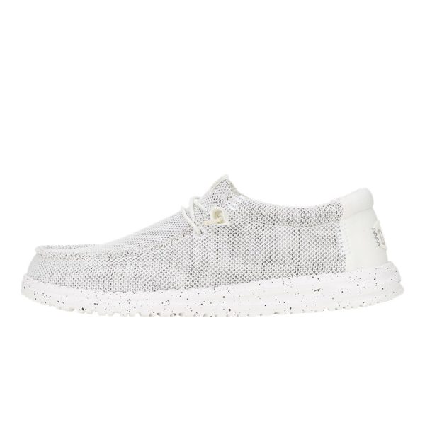 Wally Stretch Sox Wide - Storm White