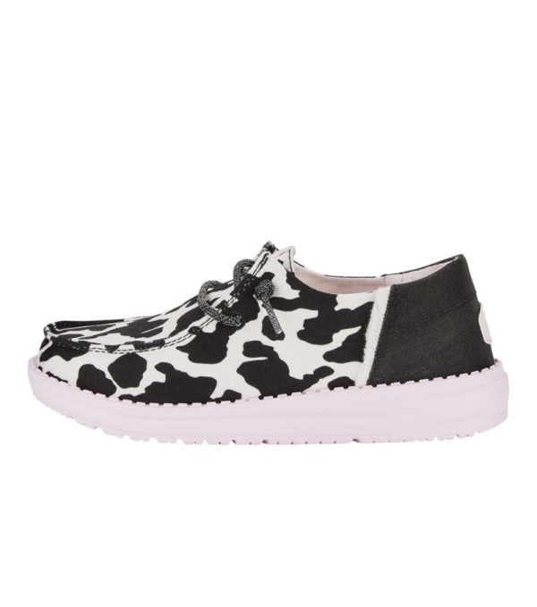 Wendy Funk Youth Cow - Black/Pink