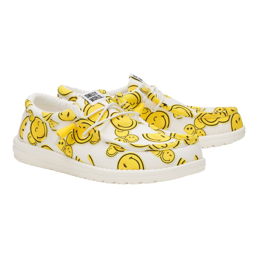 Wally SMILEYWORLD - Smiley White/Yellow - Image 3