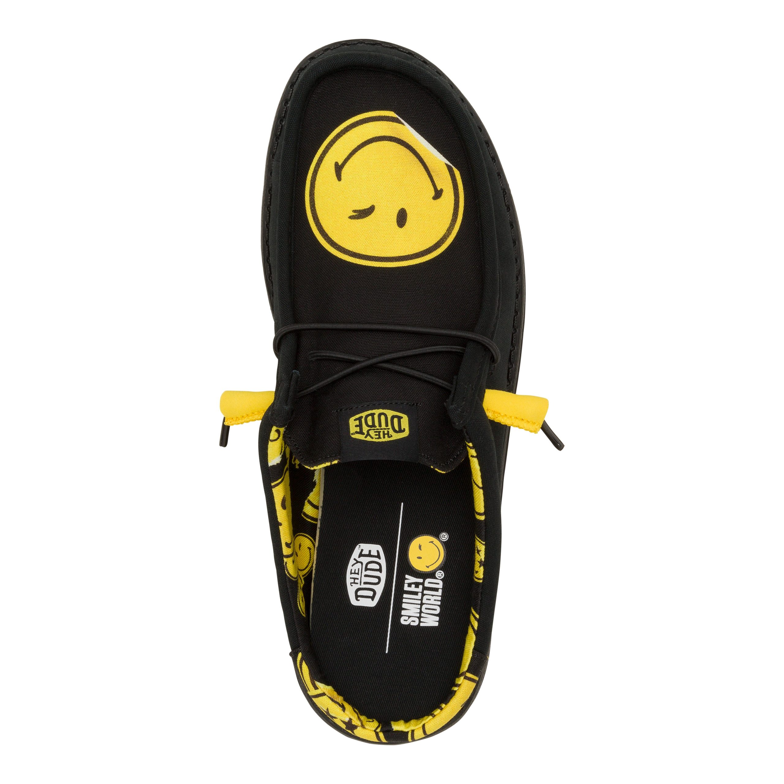 Wally Slip SMILEYWORLD - Smiley Black/Yellow - Image 7