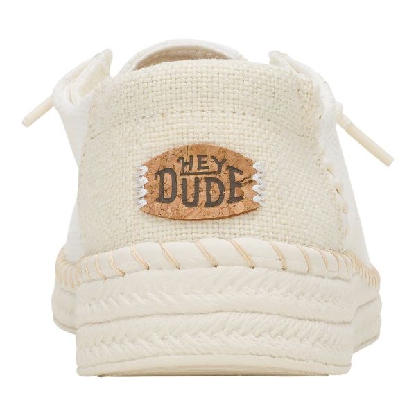 Wendy Espadrille Woven - White