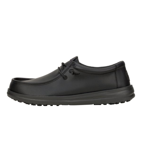 Wally Work CE Classic Slip Resistant Wide - Black