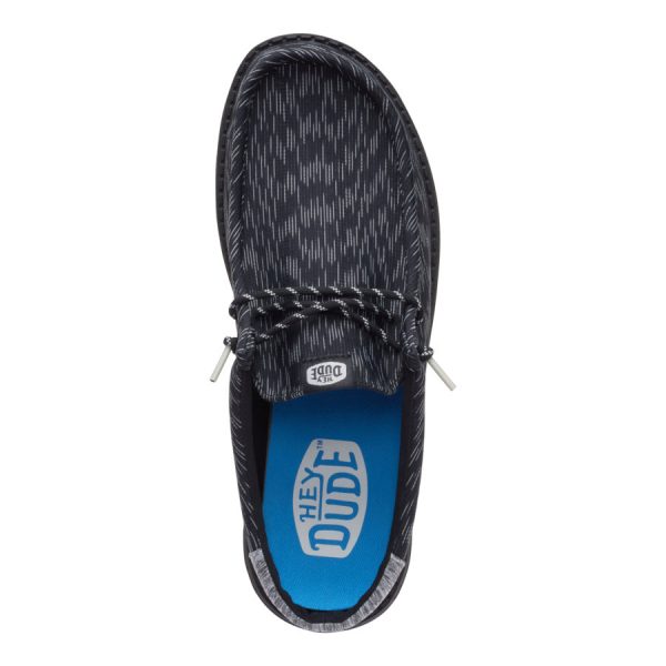 Wally Slip Jersey Jacquard - Black/Monument Grey