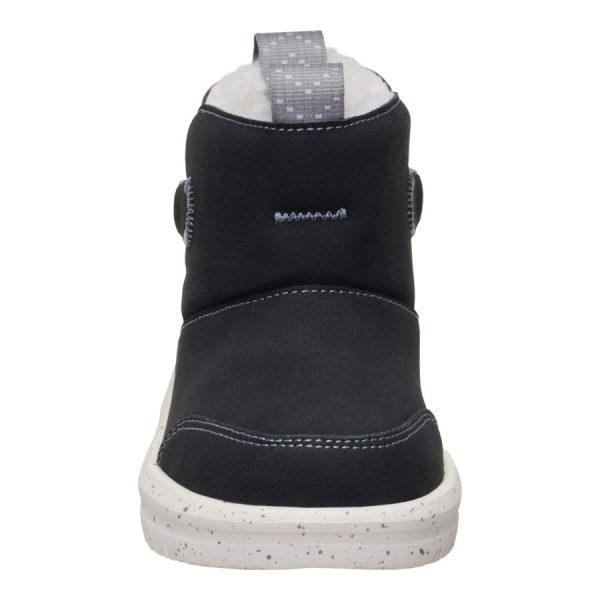 Camden Bow Boot Toddler Cozy - Black
