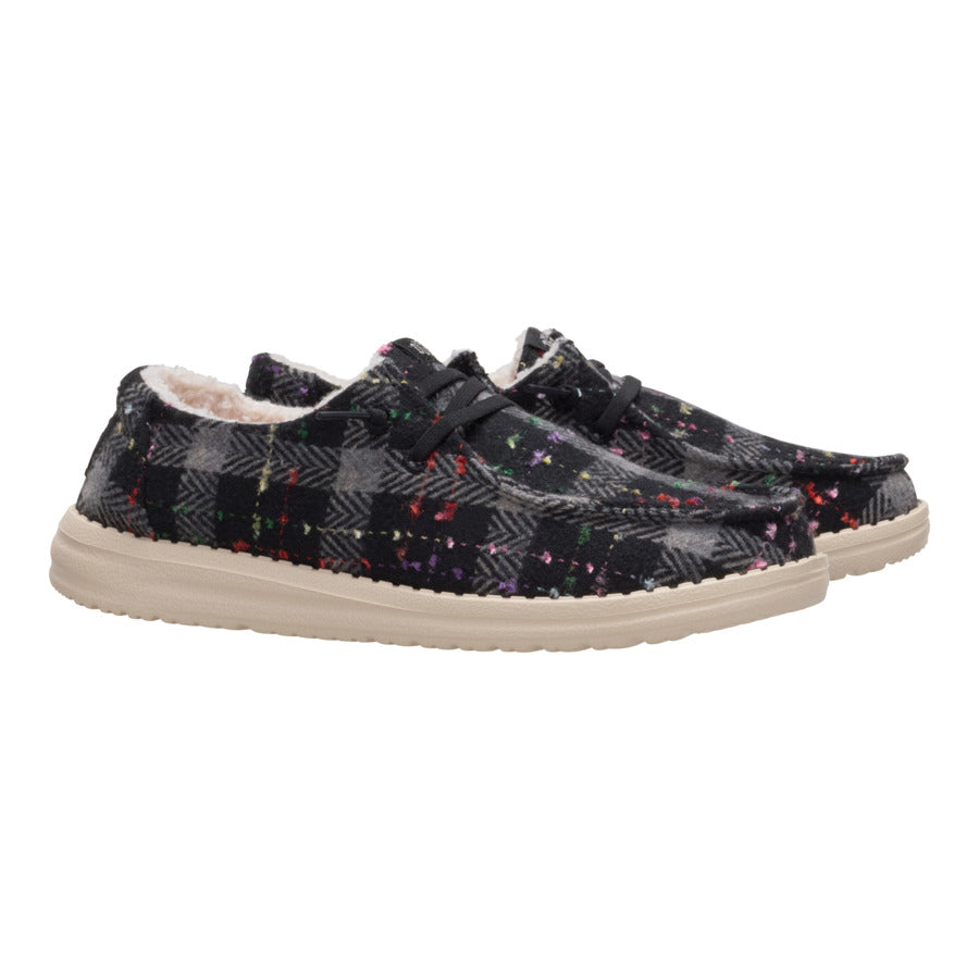 Wendy Confetti Plaid Cozy - Black/Multi - Image 2