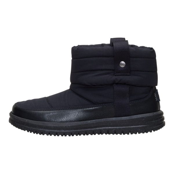 Camden Cuff Nylon Quilt - Black/Black