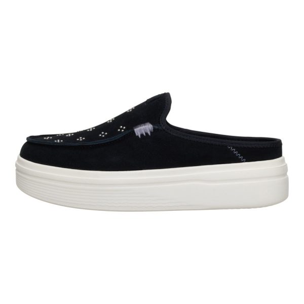 Austin Lift Suede Stud - Black