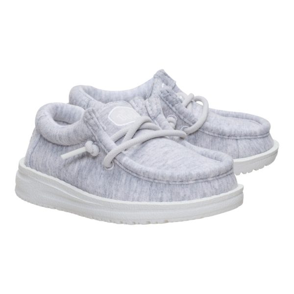 Wally Toddler Stretch Jersey - Light Grey